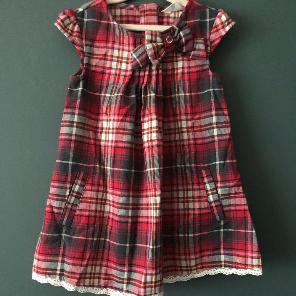 H&M Christmas dress EUC 2-3yr